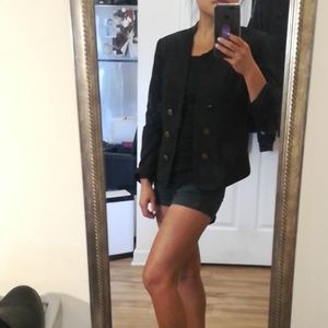 Military style black blazer - Forever 21 size Medium